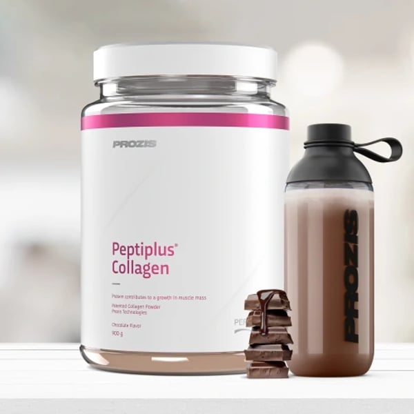 Prozis PeptiPlus - Proteína de Colagénio Hidrolisada 900g Choco